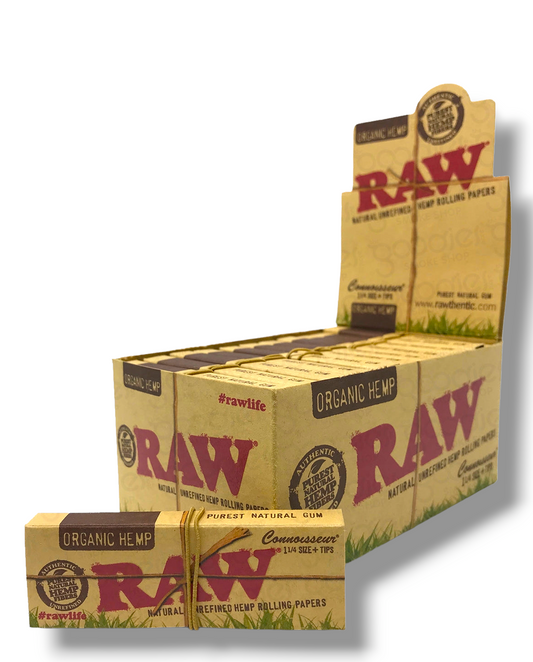 Raw 1 1/4 Organic hemp